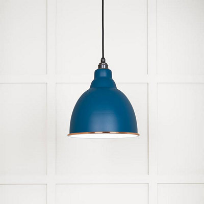 From the Anvil White Gloss Brindley Pendant In Upstream - image 1