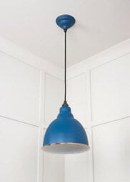 From the Anvil White Gloss Brindley Pendant In Upstream - thumbnail 5