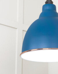 From the Anvil White Gloss Brindley Pendant In Upstream - thumbnail 6