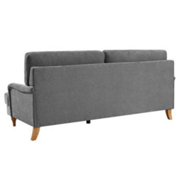 Furniture in Fashion Hampshire Fabric 3 Seater Sofa In Grey - thumbnail 5