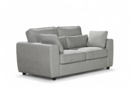 Light Grey Chenille Fabric 3 + 2 Seater Sofa Set Alfie - thumbnail 6