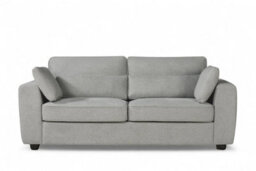 Light Grey Chenille Fabric 3 + 2 Seater Sofa Set Alfie - thumbnail 3