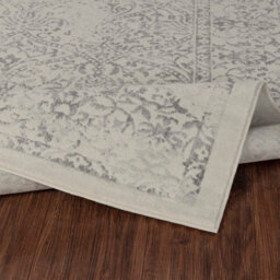 Livabliss Floransa-Vintage Charcoal Ivory Grey Traditional Boho Living Dining Bedroom Rug 80 X 220 Cm Easy Care, Non Shedding - thumbnail 4