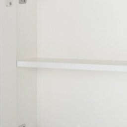 Wyld And Coco Brightcasa Bathroom Mirror Cabinet White 40 X 60 Cm With Hidden Shelf And Mirrored Front - thumbnail 6
