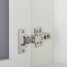 Wyld And Coco Brightcasa Bathroom Mirror Cabinet White 40 X 60 Cm With Hidden Shelf And Mirrored Front - thumbnail 5