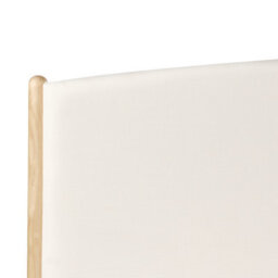 Beliani Bed Pine Wood Clairac 160 X 200 Cm (Eu King Size) Light Brown - thumbnail 6