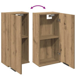 Vidaxl Wall-Mounted Bathroom Cabinet Artisan Oak 32X20X67 Cm - thumbnail 7