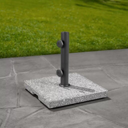 Xample Sunvilla Pembrooke 27Kg Granite Umbrella Base Heavy Duty Patio Parasol Stand With Wheels & Handle, Fits 5Cm Poles - thumbnail 1