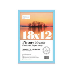 18X12 Light Blue Picture Frame (45.7 X 30.5Cm) Poster, Photo, Artwork, Gallery Wall Or Print - thumbnail 1
