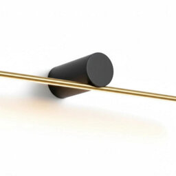 Ultra Beam Lighting Ultrabeam Picture Wall Light Fitting Black And Gold Finish 8 Watt Warm White Led 600mm Wide - thumbnail 7