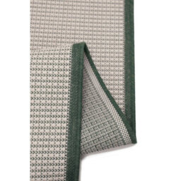 Melrose Eden Border Monochrome Indoor Outdoor Medium Area Rug 3mm Pile Height - 120/170Cm - thumbnail 3