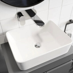 Affine Bathroom Wall Hung Vanity Unit White Basin Cabinet Storage Drawer Shelf 1100mm - thumbnail 7