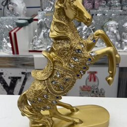 Biznest New Gold Horse Resin Decorative Ornament Home Decor Tabletop