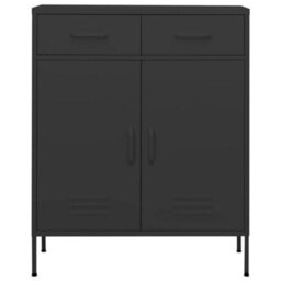 Vidaxl Storage Cabinet Anthracite 80X35X101.5 Cm Steel - thumbnail 2