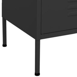 Vidaxl Storage Cabinet Anthracite 80X35X101.5 Cm Steel - thumbnail 7