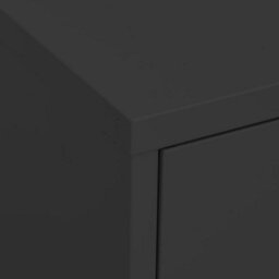Vidaxl Storage Cabinet Anthracite 80X35X101.5 Cm Steel - thumbnail 8