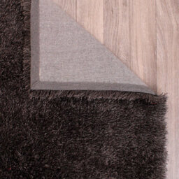 Charcoal Plain Shaggy Easy To Clean Rug For Dining Room Bed Room And Living Room-60Cm X 110Cm - thumbnail 5