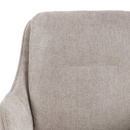 Furniture To Go Carrie Swivel Dining Chair In Sand Set Of 2 - thumbnail 4