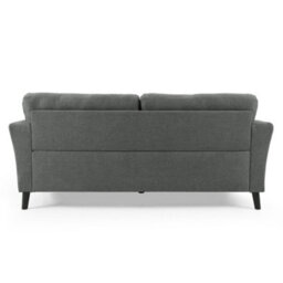 Home Detail Stella 3 Seater Sofa, Grey Linen Fabric - thumbnail 6