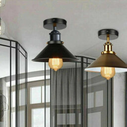 Rustic Industrial Wall Sconce Vintage Metal Light Fixture For Loft, Café, Office Or Hallway - thumbnail 2