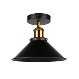 Rustic Industrial Wall Sconce Vintage Metal Light Fixture For Loft, Café, Office Or Hallway - thumbnail 1