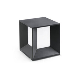Luminosa Lighting Luminosa Mila Led Outdoor Pedestal Light White, Dark Grey Ip65 - thumbnail 1