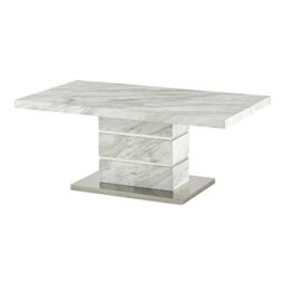 Furniture in Fashion Parini High Gloss Coffee Table In Magnesia Marble Effect - thumbnail 4