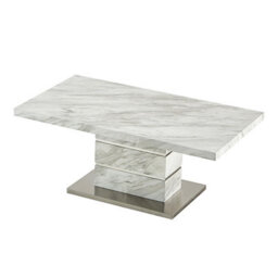 Furniture in Fashion Parini High Gloss Coffee Table In Magnesia Marble Effect - thumbnail 5