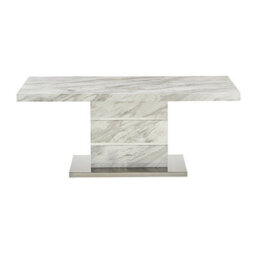 Furniture in Fashion Parini High Gloss Coffee Table In Magnesia Marble Effect - thumbnail 6