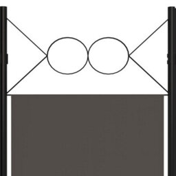Vidaxl 6-Panel Room Divider Anthracite 240X180 Cm Room Dividers - thumbnail 5