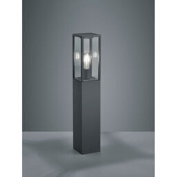 Luminosa Lighting Luminosa Garonne Modern Outdoor Bollard Anthracite Ip44 - Uk Stock - thumbnail 2