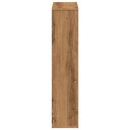 Berkfield Bookcase Artisian Oak 63X20X90 Cm Engineered Wood - thumbnail 6