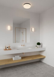 Nordlux Foam Indoor Wall Light Black Plastic E27 Bathroom Safe - Mains Powered , Ip44 - thumbnail 4