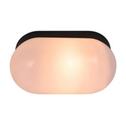 Nordlux Foam Indoor Wall Light Black Plastic E27 Bathroom Safe - Mains Powered , Ip44 - thumbnail 1