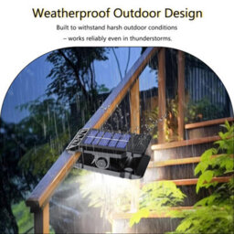 Amorly Clip On Solar Lights Outdoor Waterproof Solar Powered, Clip-On Mount, Weatherproof, Motion Activated, Outdoor Use - thumbnail 9