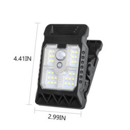 Amorly Clip On Solar Lights Outdoor Waterproof Solar Powered, Clip-On Mount, Weatherproof, Motion Activated, Outdoor Use - thumbnail 2