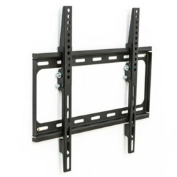 Tectake Television Bracket - 26 -75 Inch Screens, Tiltable, Width-Adjustable Tv Wall Mount 100 Kg - Black - thumbnail 2