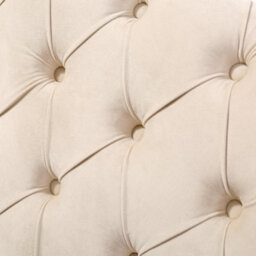 150X200Cm King Bed Luxurious Velvet Button-Tufted Sleigh Bed Storage Functional Upholstered Bed With Slatted Frame And Storage Bei - thumbnail 5