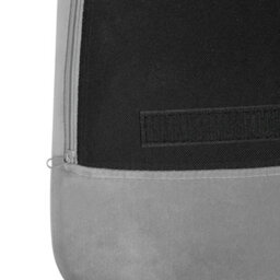 Beliani Glam Rocking Chair - Light Grey Velvet, Two Solid Wood Rockers, Metal & Rubberwood Frame - thumbnail 7