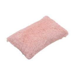 Darphe 3Pcs Single Side Faux Mink Fleece Bedding Duvet Cover With 2 Pillowcases Pink - thumbnail 7