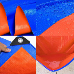 Blue Shade Sail For Garden Outdoor - thumbnail 4