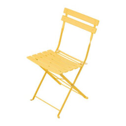 Living And Home Yellow 3-Piece Outdoor Folding Bistro Set - thumbnail 5