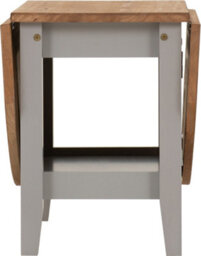 Seconique Santos Drop Leaf Coffee Table Grey Slate With Distressed Waxed Pine Top - thumbnail 5