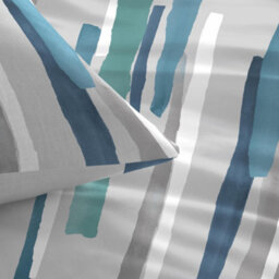 Fusion Clifton Colourful Abstract Print Duvet Cover Set - thumbnail 2