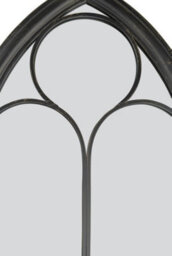 Mirroroutlet Black Somerley Chapel Arch Garden Mirror 112 X 61 Cm - thumbnail 6