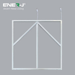 Ener-J Pack Of 6 60X60Cm Led Frame Light With Blue Arrow Design 40W Cool White - thumbnail 1