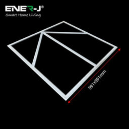 Ener-J Pack Of 6 60X60Cm Led Frame Light With Blue Arrow Design 40W Cool White - thumbnail 2