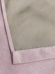 Luxury Living Chenille Blackout Pencil Pleat Taped Top Curtains Pink - thumbnail 5