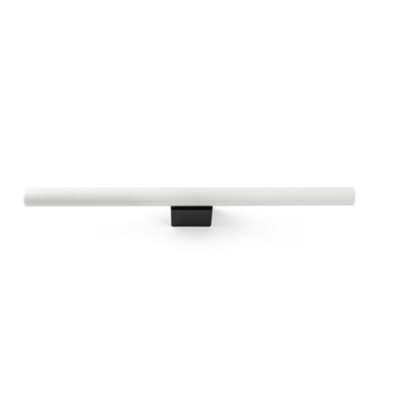 Luminosa Lighting Luminosa Calma 50Cm Bathroom Wall Lamp Black S14D Ip44 2700K