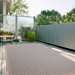 The Rugs Nature Collection Outdoor Rug In Blue 5100B - thumbnail 3